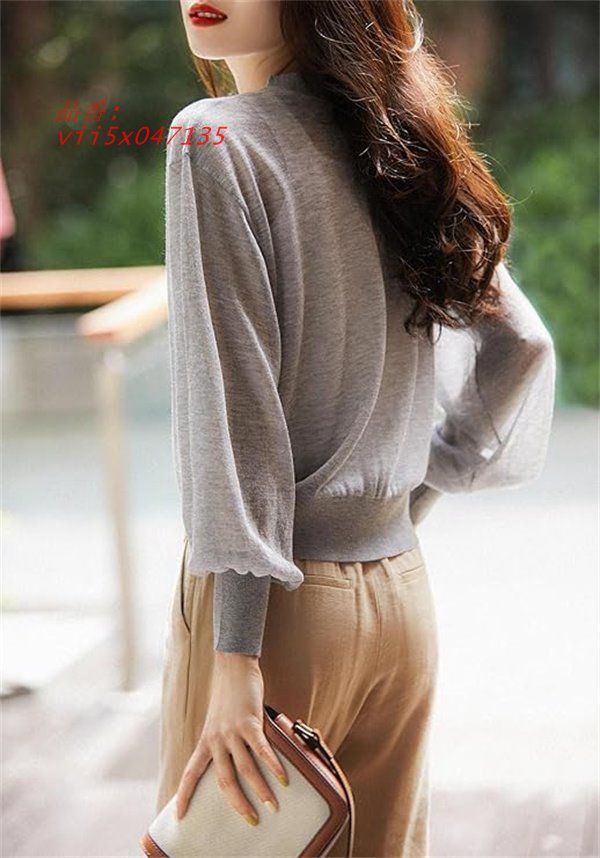 カーディガン レディース 接触冷感 UVカット 薄手 無地 長袖 フリーサイズ 柔らか素材 Vネック パフスリーブ 送料無料 ゆったり 春秋夏 よい手触り 冷房対策  vii5x047135