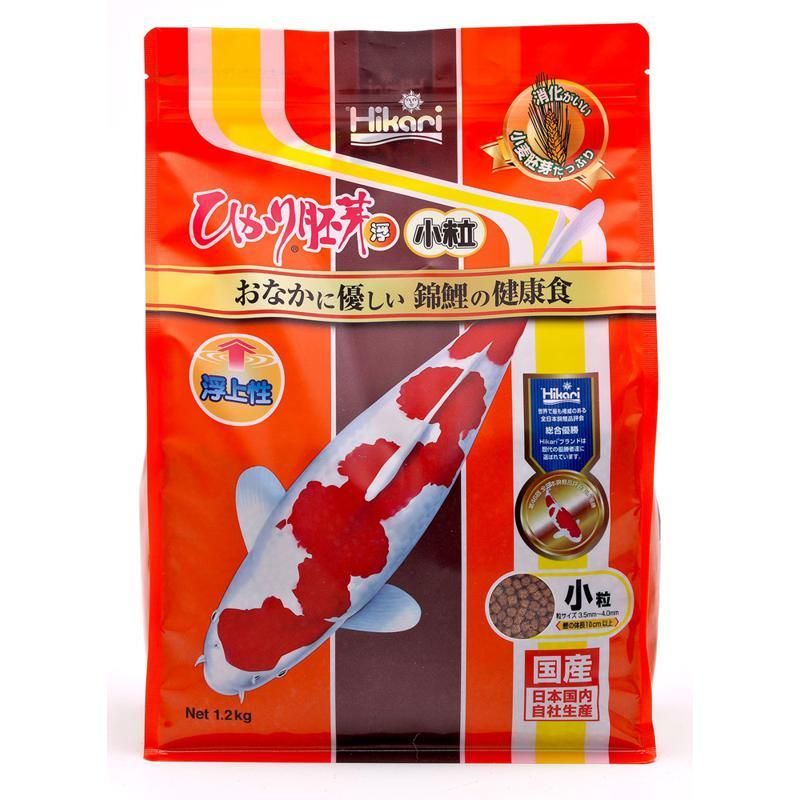 【同梱】【3個セット】キョーリン ひかり 胚芽小粒 1.2kg 錦鯉 餌 飼料