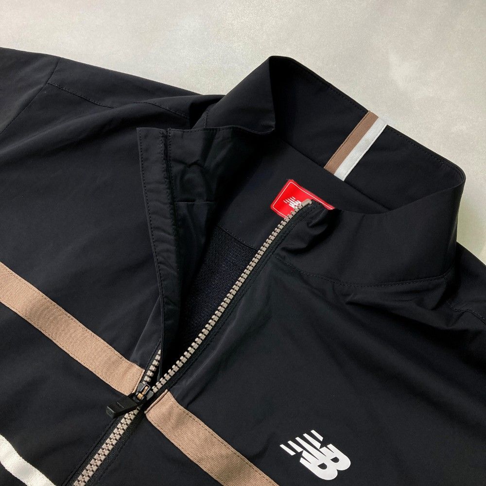 サイズ：4 NEW BALANCE GOLF ニューバランス 2024年モデル 裏メッシュ ジップジャケット  ブラック系 [240101472350] ゴルフウェア メンズ ストスト サイズ：4 NEW BALANCE GOLF ニューバランス 2024年モデル 裏