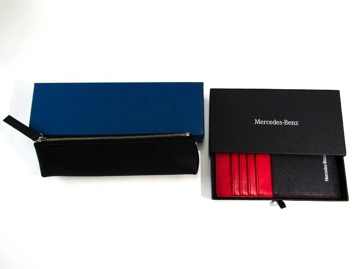 メルセデスベンツ 豊田合成 カードケース/ペンケース 2点セット
