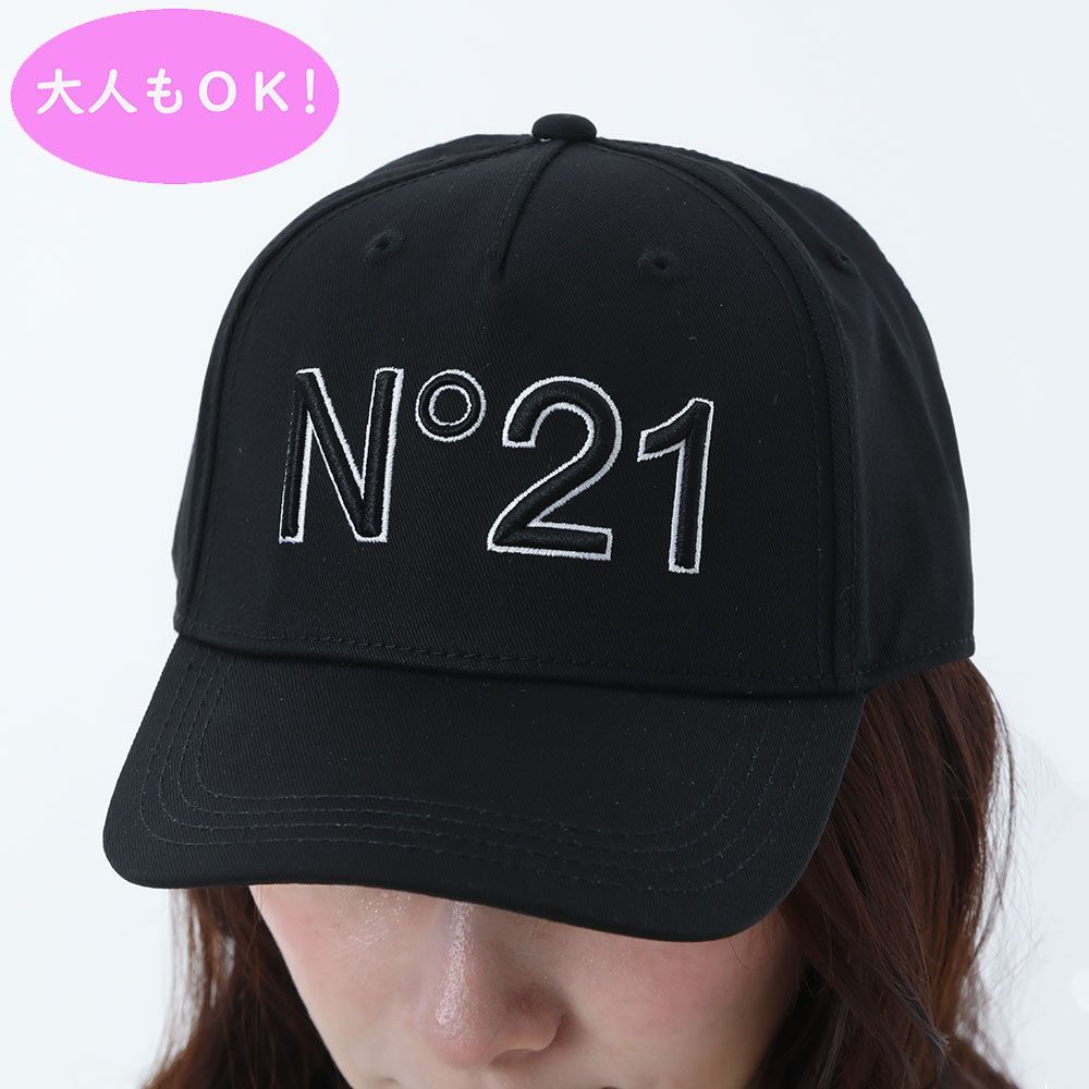 N21 Kids ヌメロヴェントゥーノ キッズ N2108R N0041 0N900 ベースボールキャップ 大人もOK
