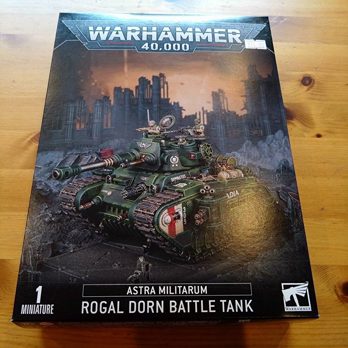 ウォーハンマー40,000 アストラ・ミリタルム ローガル・ドルン・バトルタンク ROGAL DORN BATTLE TANK - メルカリ