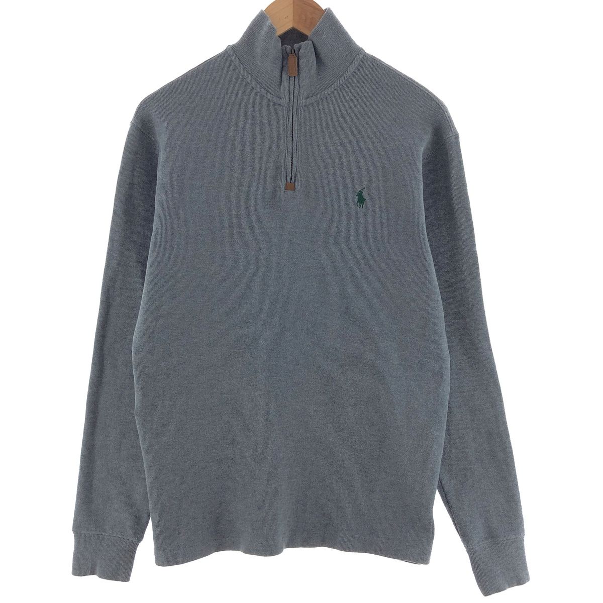 古着 ラルフローレン Ralph Lauren POLO RALPH LAUREN ハーフジップスウェットシャツ トレーナー メンズS相当/eaa390335