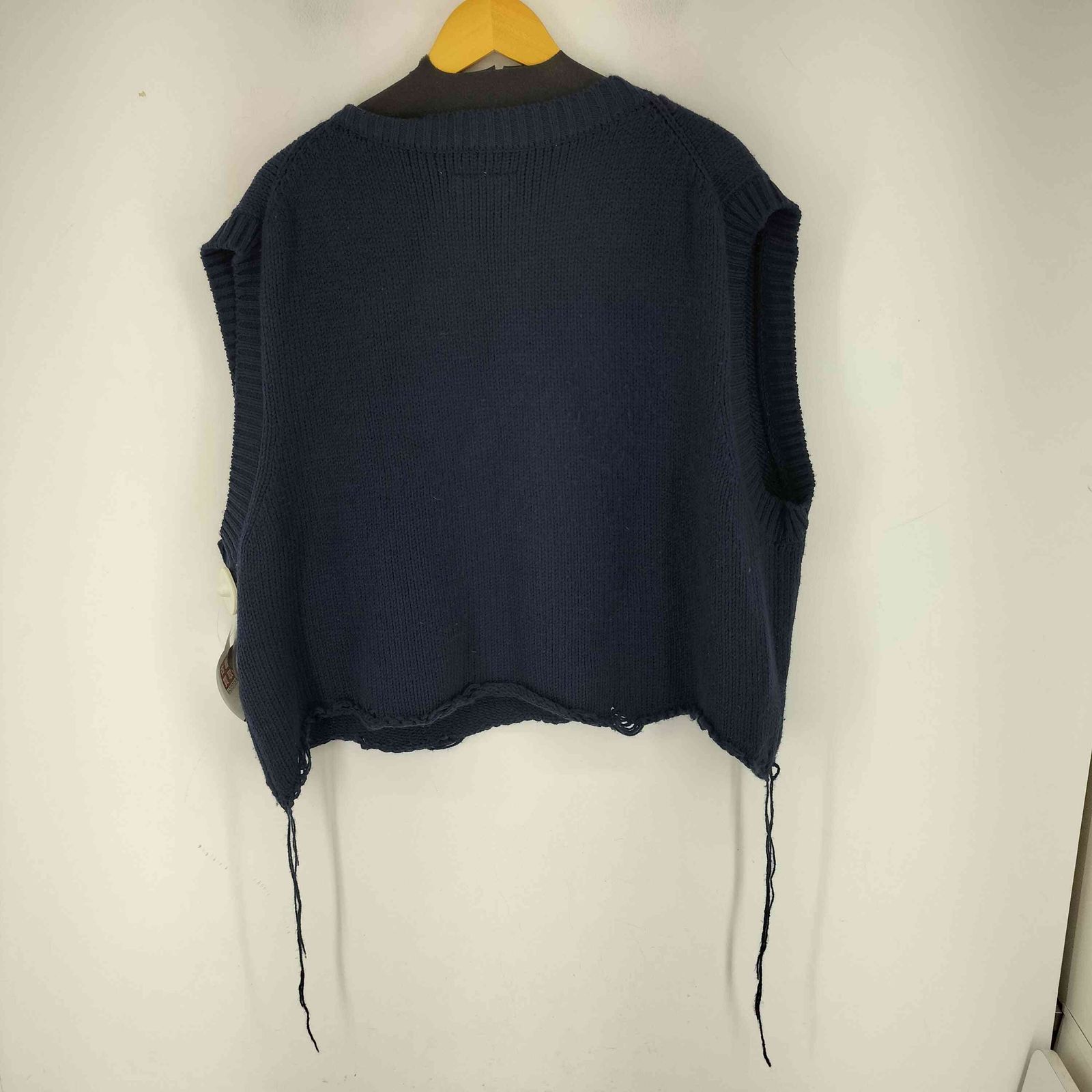 ダブレット doublet OVERSIZED BROKEN VEST オーバーサイズブロークン 