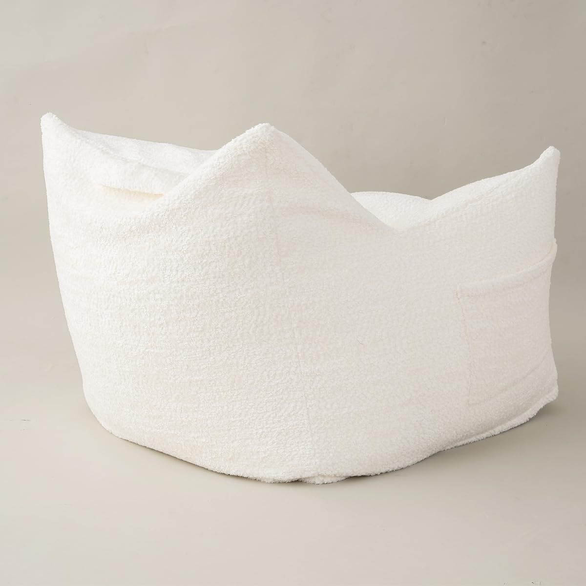 ラウンジャービーズソファ ブークレ生地