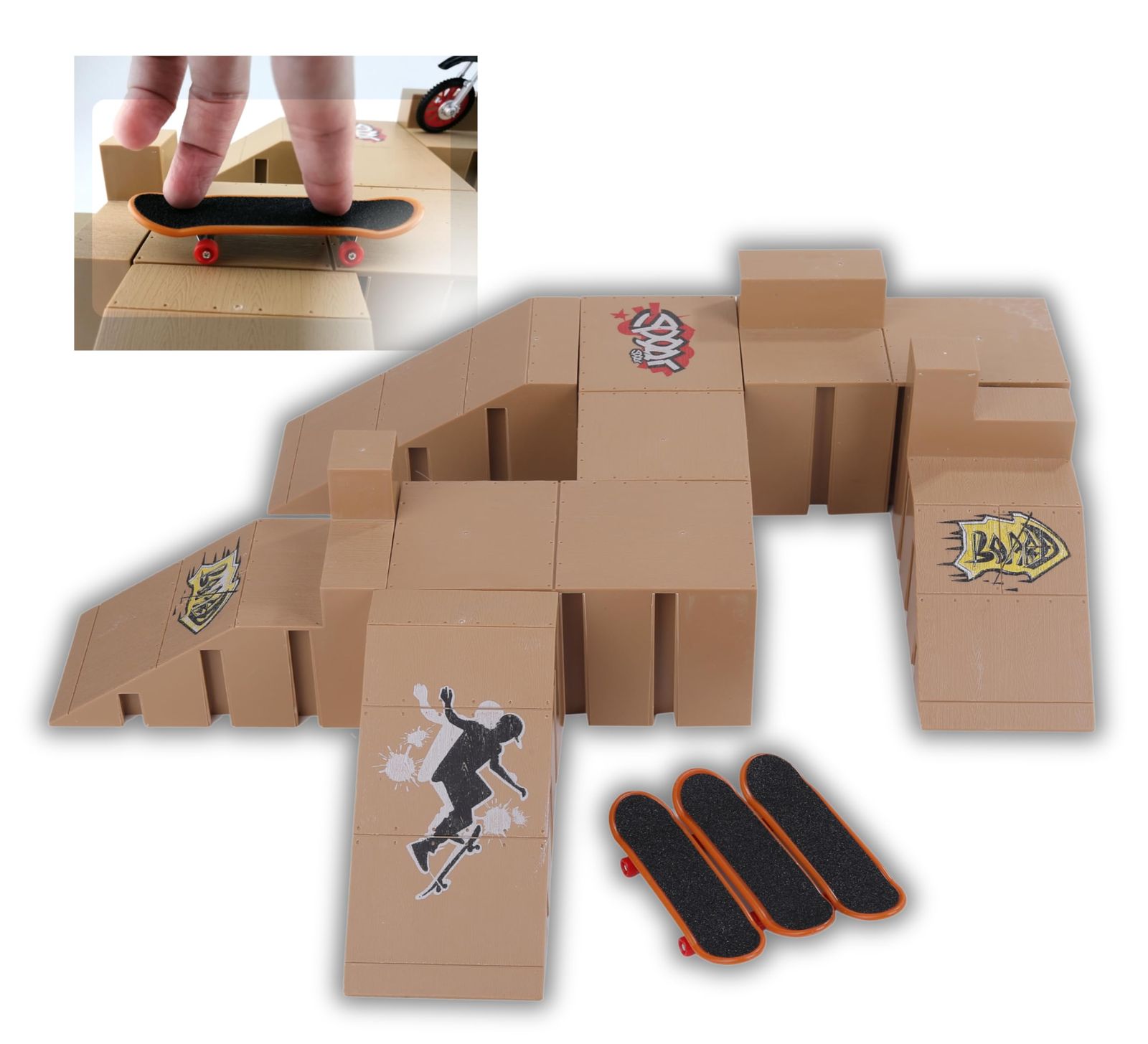 アーリーウープ|テックデッキ TECHDECK FINGER BOARD VERT RAMP