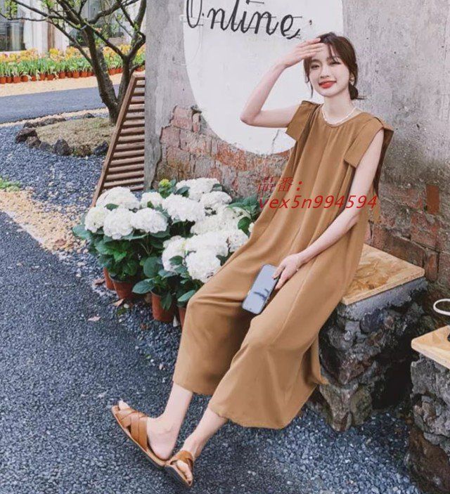 オールインワン サロペット レディース ワイドパンツ ジャンプスーツ ノースリーブ 大きいサイズ 20代 40代 黒 袖なし リゾート 春夏 夏 ビーチ 30代 vex5n994594