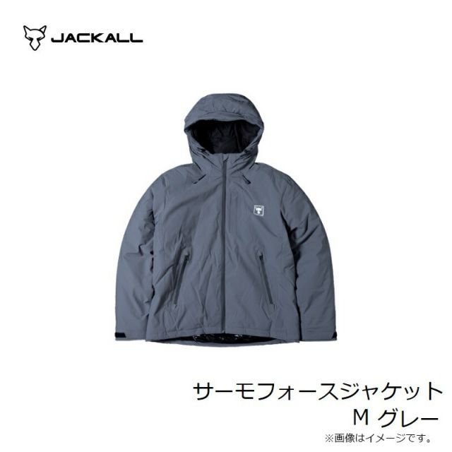 ジャッカル サーモフォースジャケット M グレー | 釣具 釣り