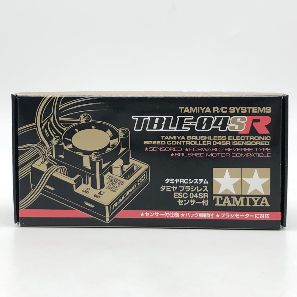 【中古】開封 TAMIYA タミヤ RCシステム TBLE-04SR ブラシレス エレクトロニック スピードコントローラー 04SR センサー付[17][249112024953] 中古】開封 TAMIYA タミヤ RCシステム TBLE-04SR ブラシレス