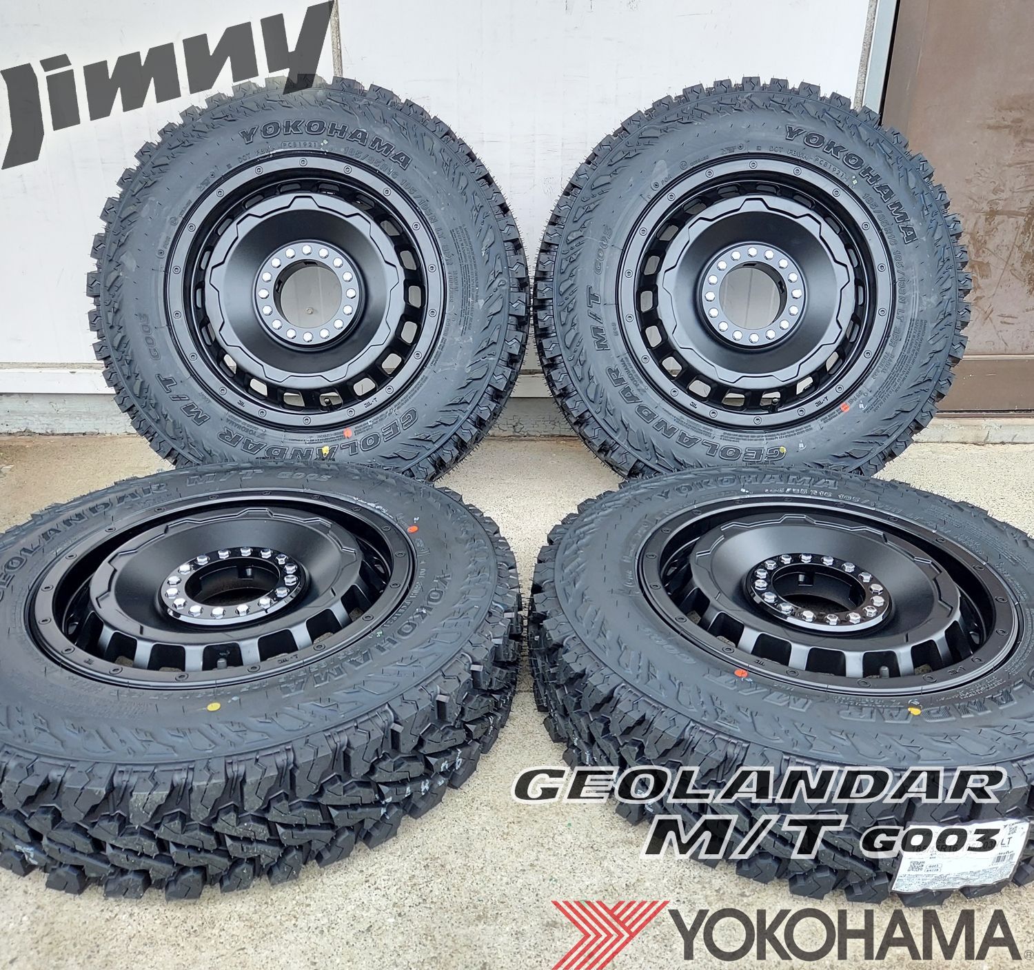 ヨコハマ ジオランダー MT G003 16インチ 5.5J +20 タイヤ ホイール 4 