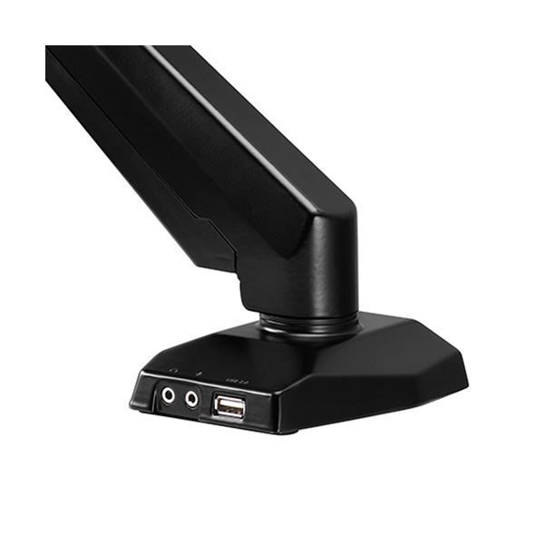 IOデータ IOデータ モニターアーム シングル ブラック DA-ARMS4