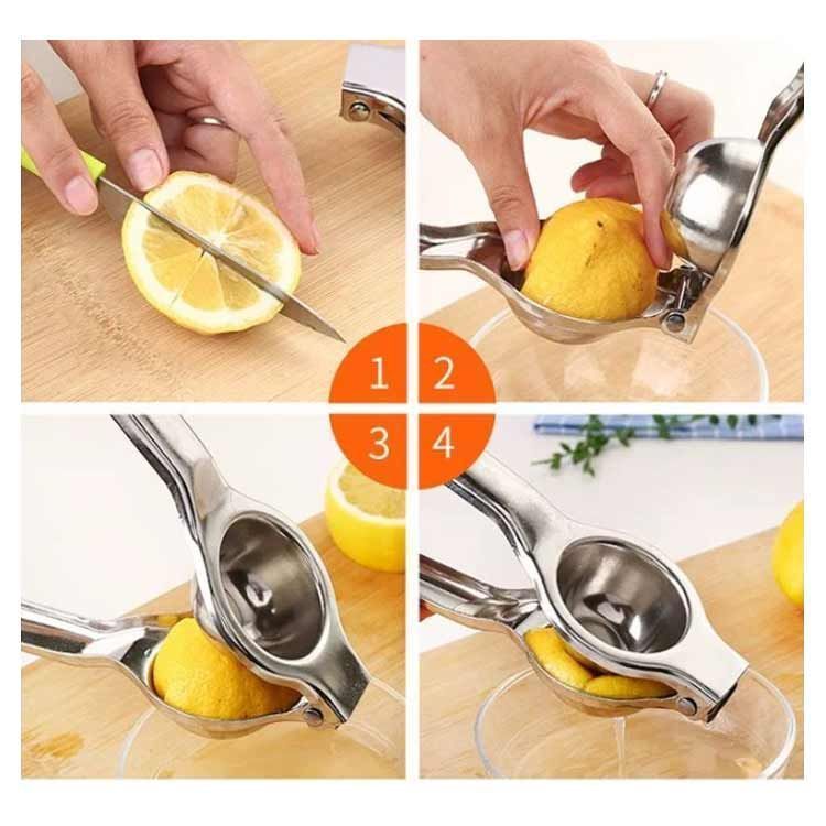 【新品未使用】HBJA-02 ハンドジューサー ステンレス レモン絞り 新品未使用】HBJA-02 ハンドジューサー ステンレス レモン絞り