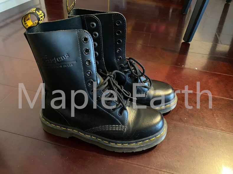 Dr.Martens クレイジーボム UK4 厚底 8ホール ブーツ Y79