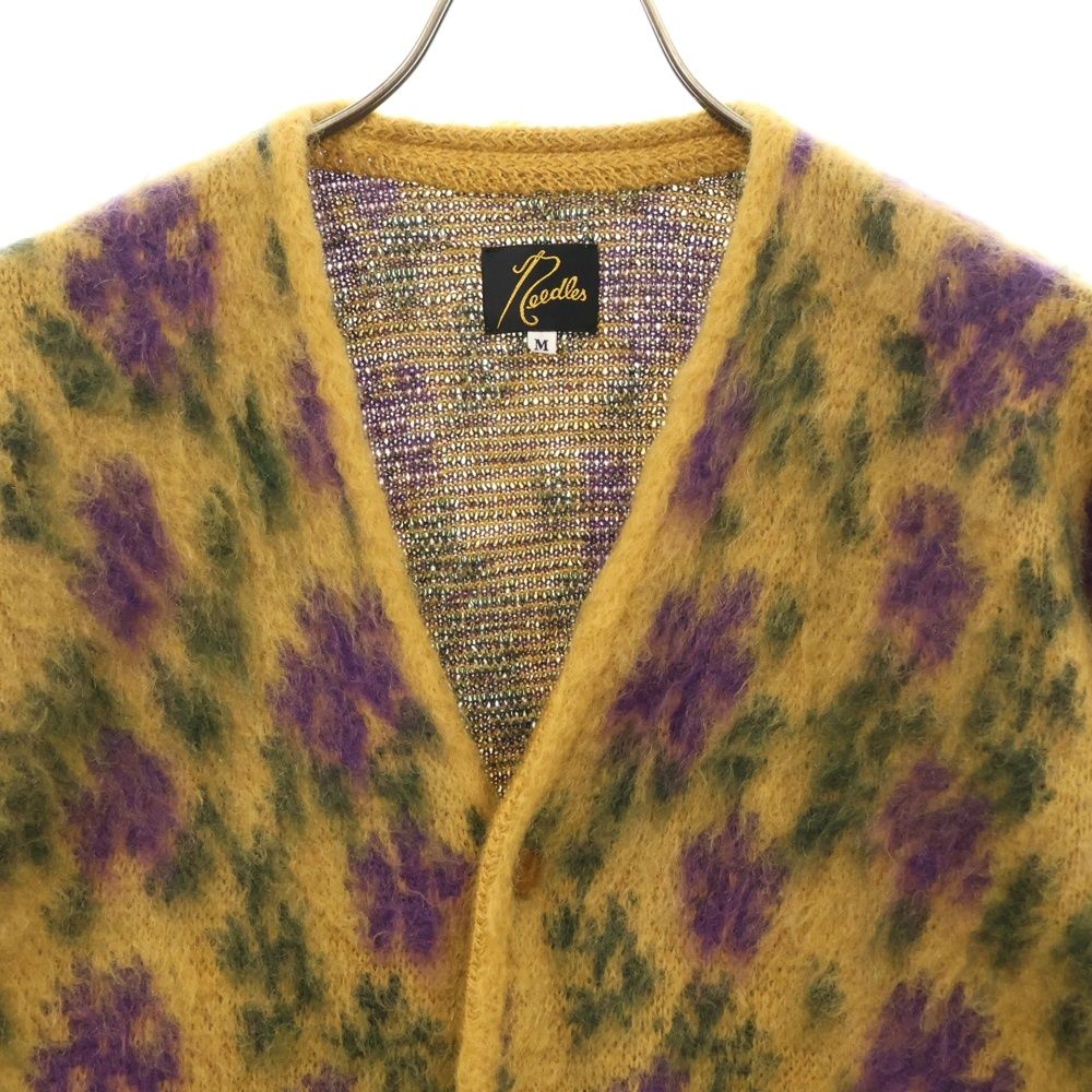 美品　needles モヘアカーディガン　23aw NS282 花柄　人気　希少 nee-ns281_2.jpg