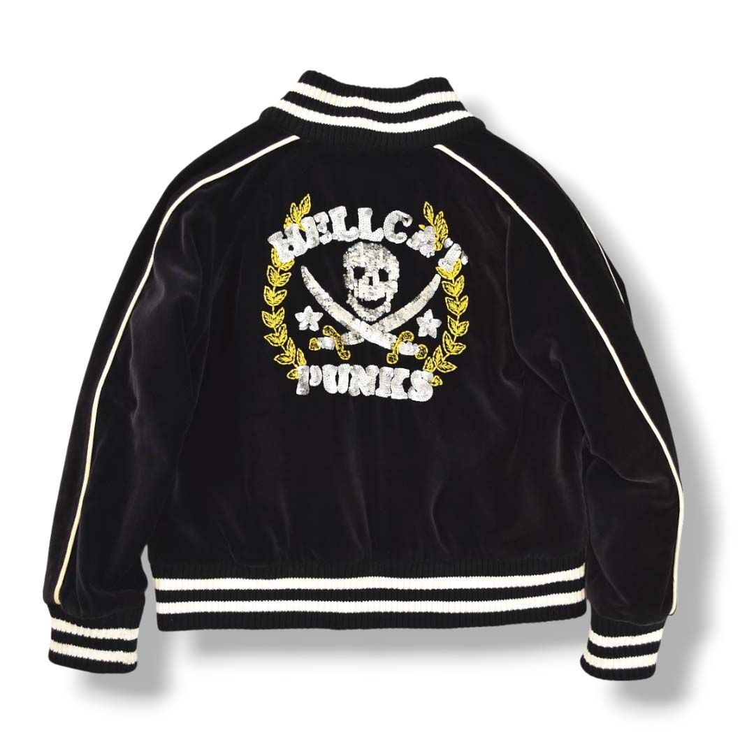 ヘルキャットパンクス HELL CAT PUNKS 別珍 ベロア スカジャン