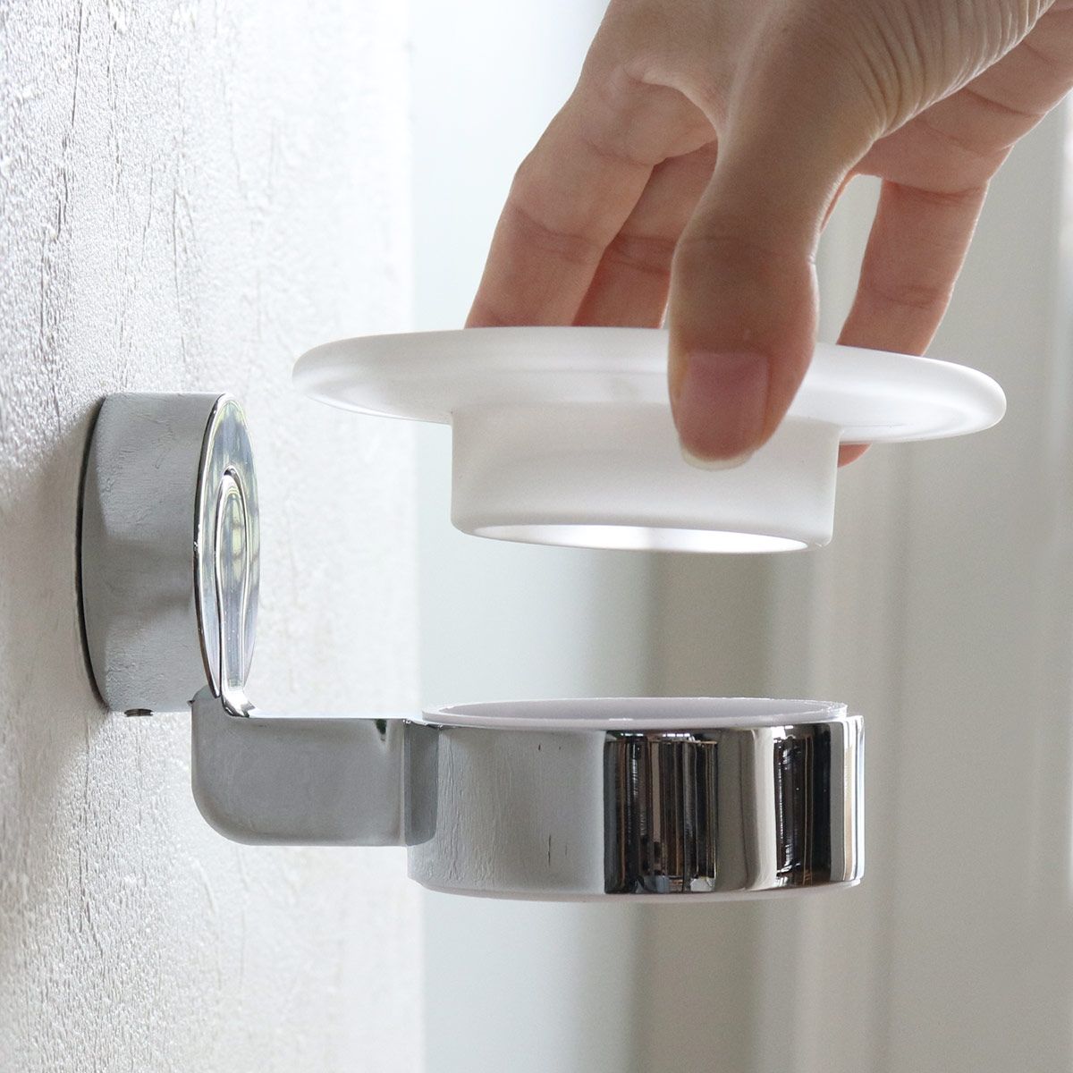 Dior ジッパー付き収納ボックス ホワイト ミラー付き ☆海外限定カラー