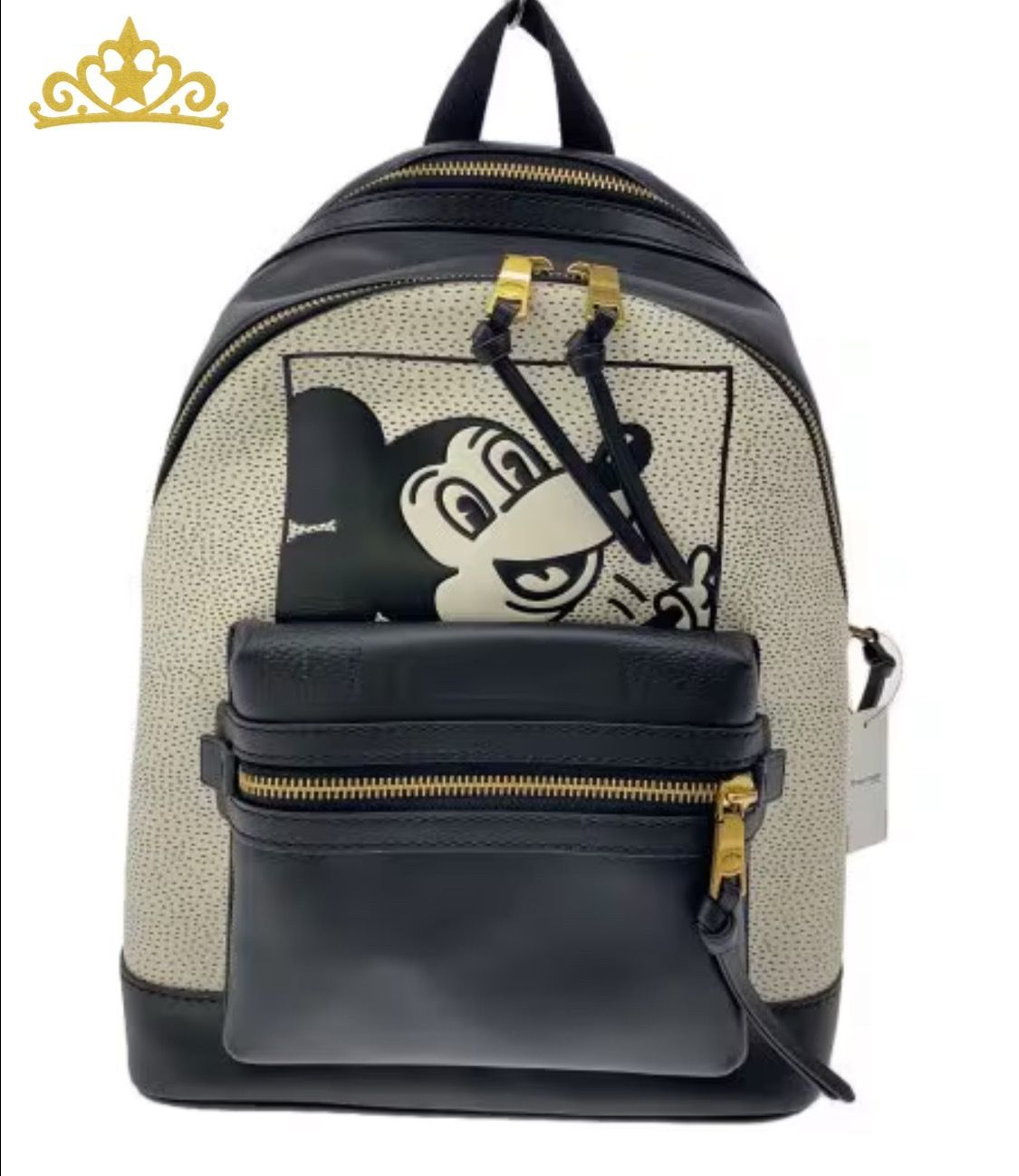 COACH × Keith Haring バッグパック ディズニー ミッキーマウス