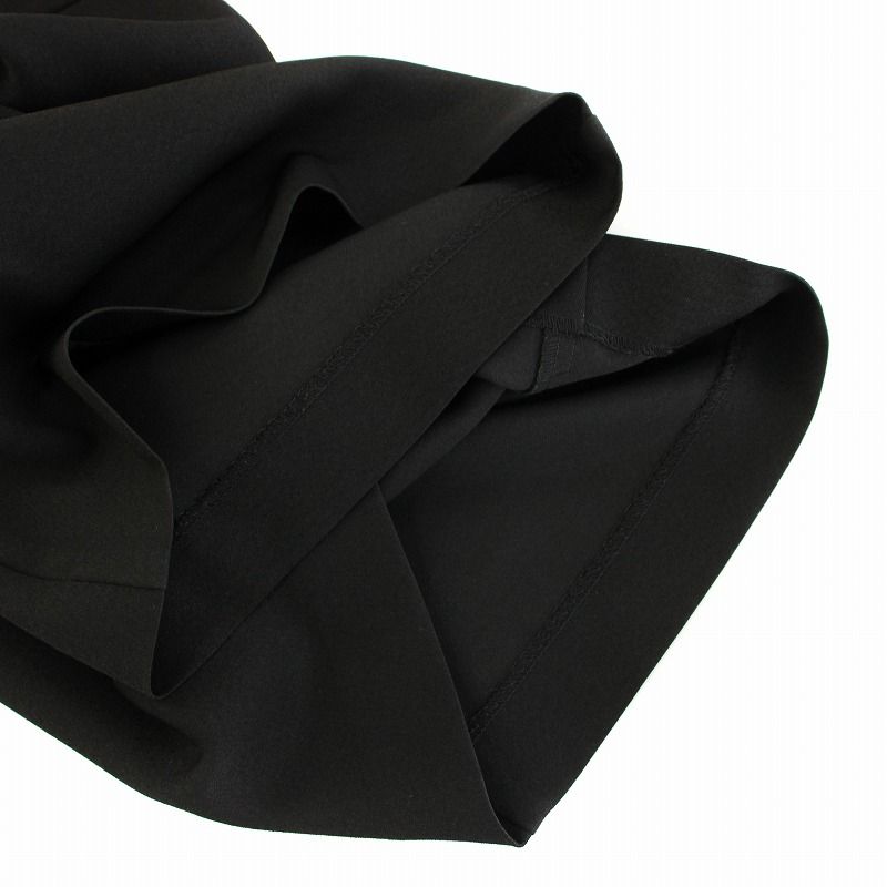 FRAMeWORKベアトップオールインワン38ブラック ネコアシツイードベア