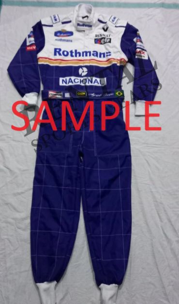 新品 アイルトン・セナ 1994年 F1 カートレーシングスーツ