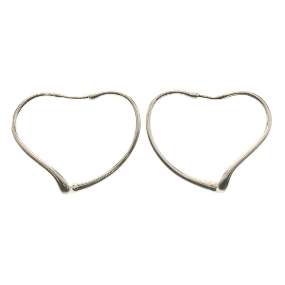 TIFFANY&Co (ティファニー) オープンハート フープピアス Ag925