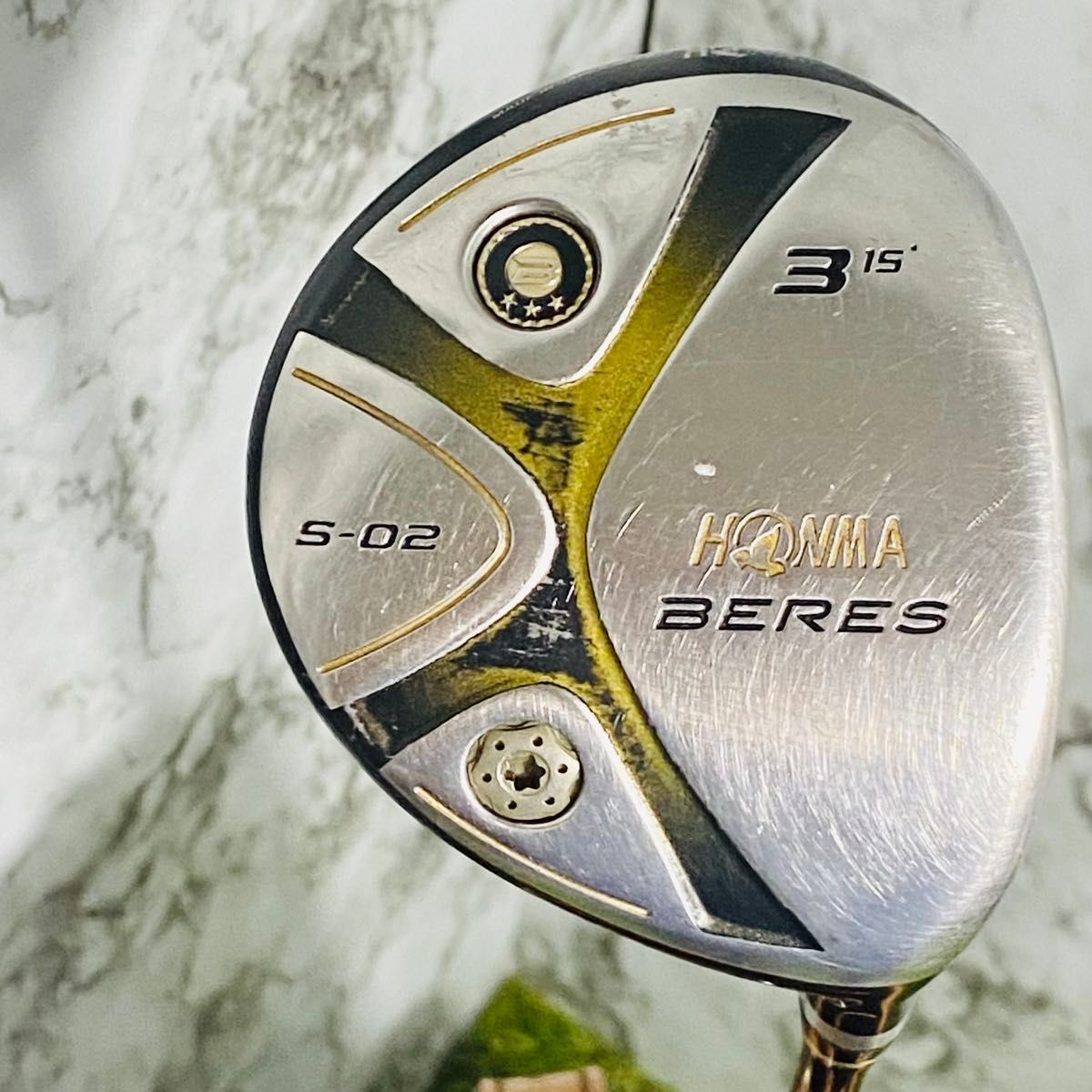 【良品】ホンマ ベレス S-02 3W 5W フェアウェイウッド 3Sグレード 良品】ホンマ ベレス S-02 3W フェアウェイウッド 3Sグレード S