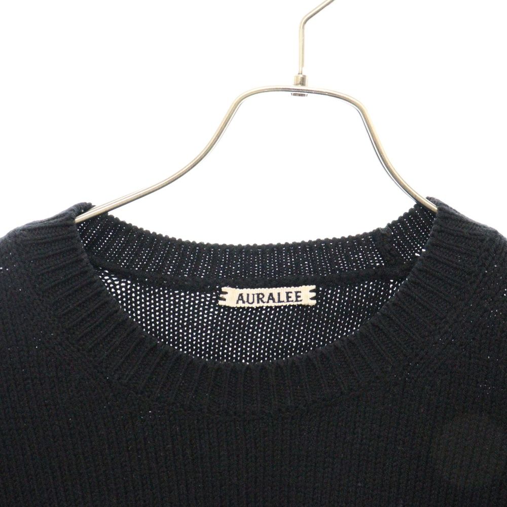 AURALEE (オーラリー) 19AW MERINO KNIT SHORT PULL OVER メリノウール 
