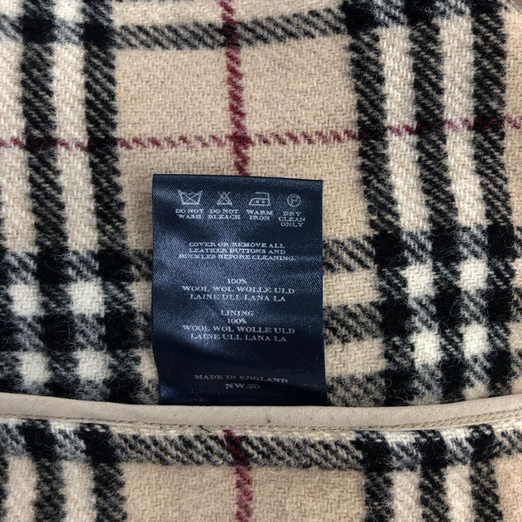 イングランド製 BURBERRY バーバリー ウール ダッフルコート
