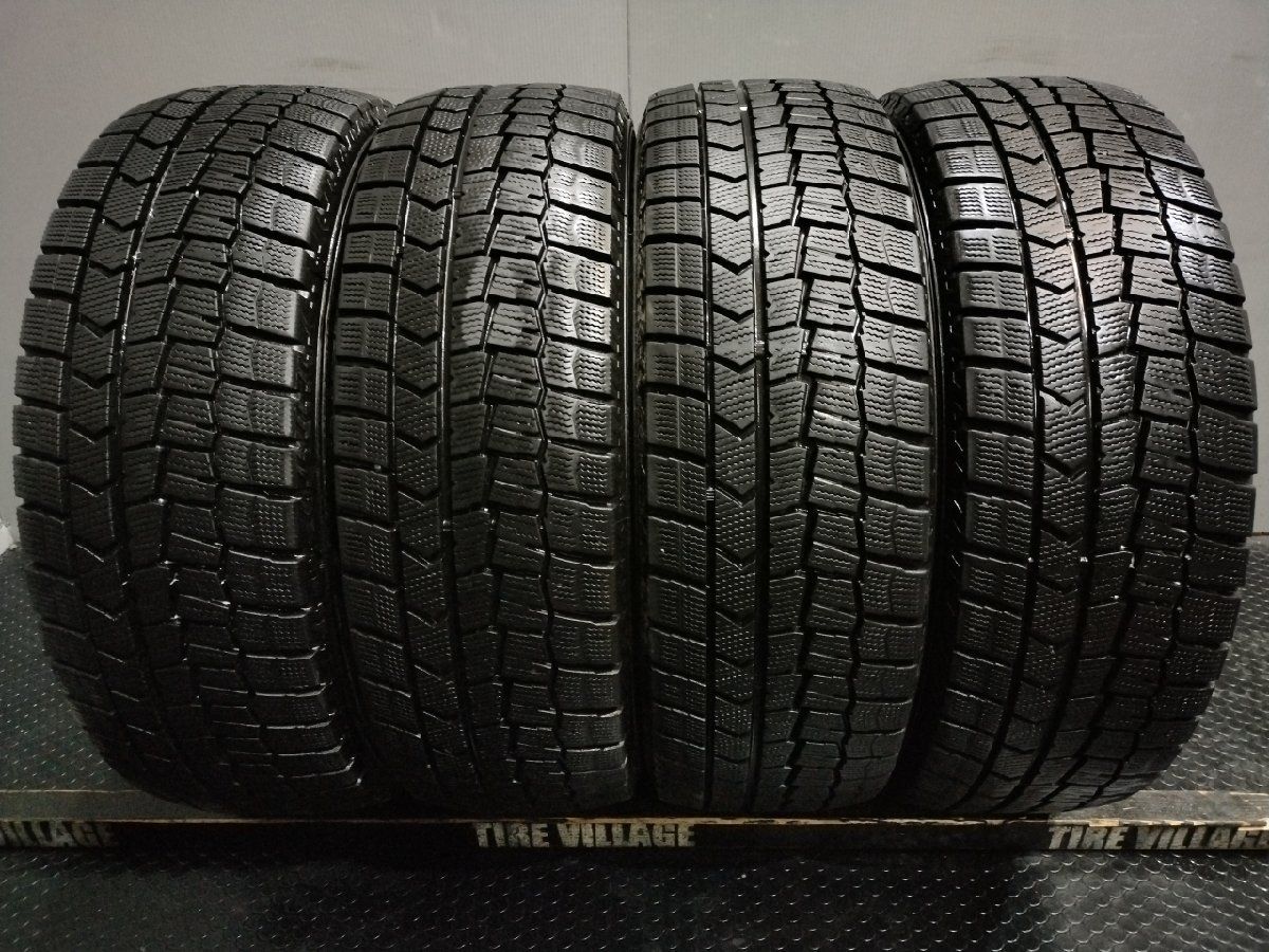 DUNLOP WINTER MAXX WM02 205/60R16 16インチ スタッドレス 4本 20～22年製 バリ溝 ノア ステップワゴン  プリウスα等　(KTL017)