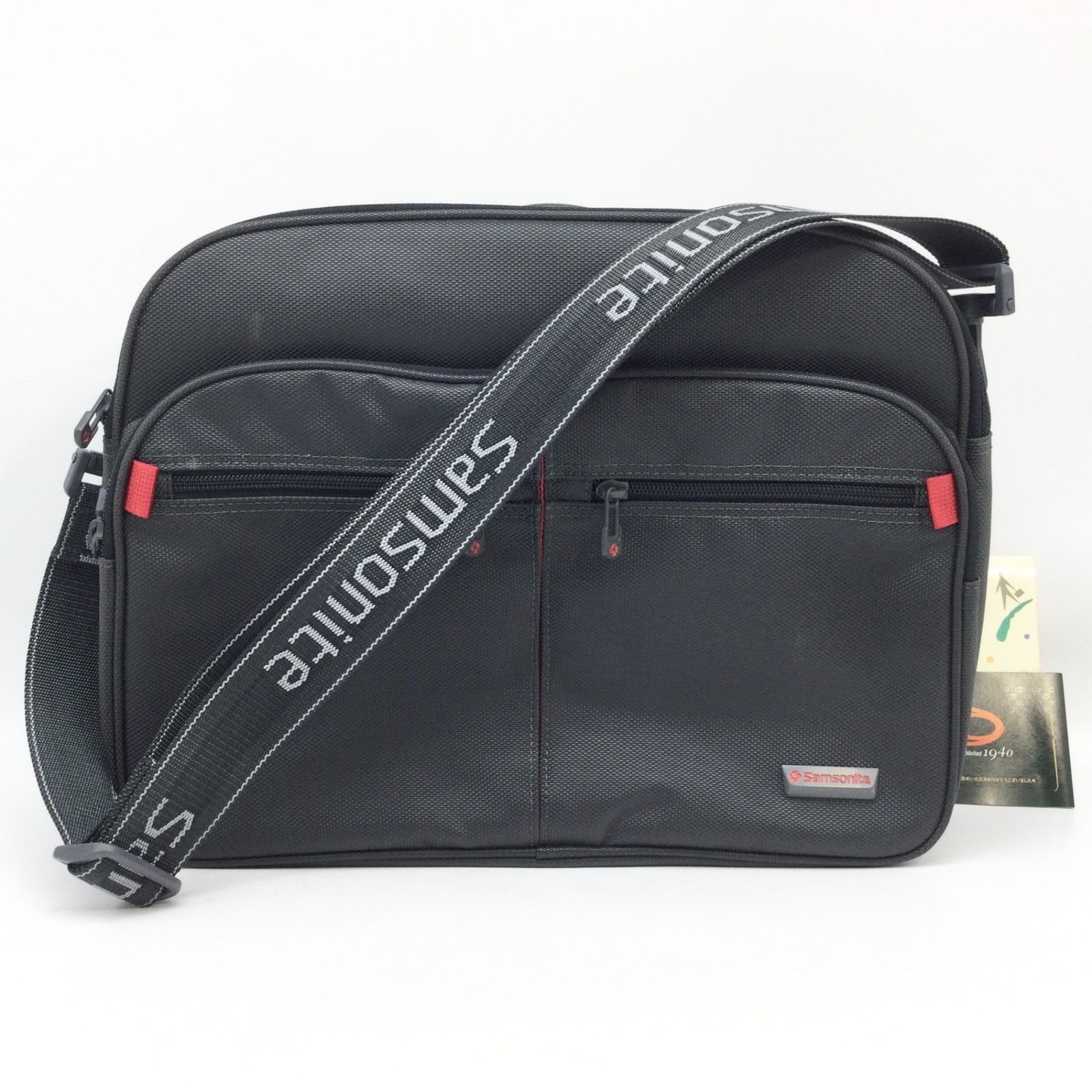 6187 【タグ付き・ほぼ未使用】SAMSONITE サムソナイト ナイロン 