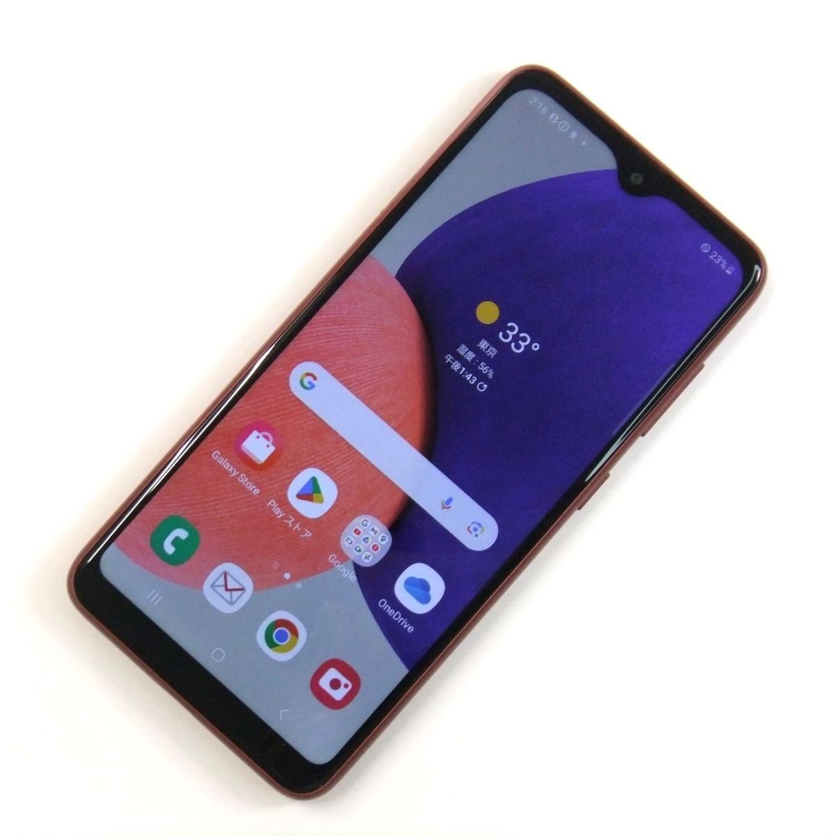 Galaxy A22 5G SC-56B docomoで購入 中古】SC-56B Galaxy A22 5Gレッド SIM