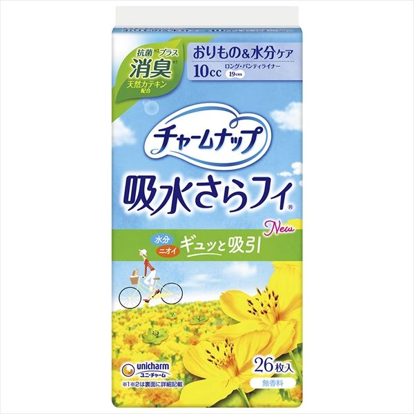 まとめ買い-24点セット チャームナップ吸水さらフィロングPL消臭26枚 ユニ チャーム ユニチャーム 生理用品