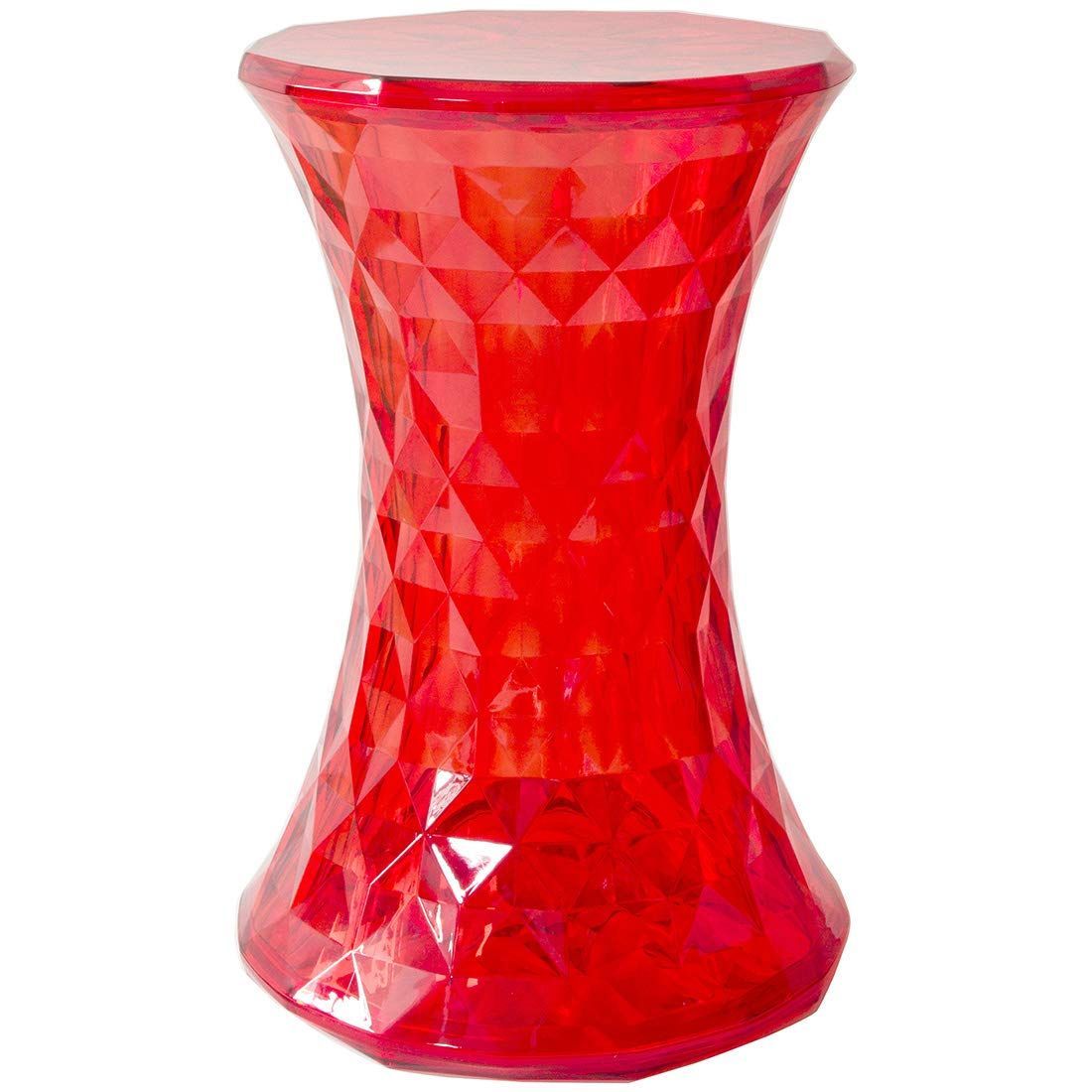 数量 宮武製作所 スツール STONE デザイナーズ 幅31×奥行き31×高さ46cm レッド リプロダクト 完成品 CH-H002A RD