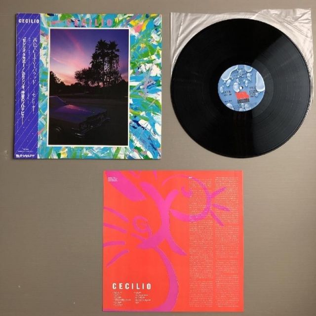 美盤 美ジャケ 激レア物セシリオ Cecilio 1983年 LPレコード