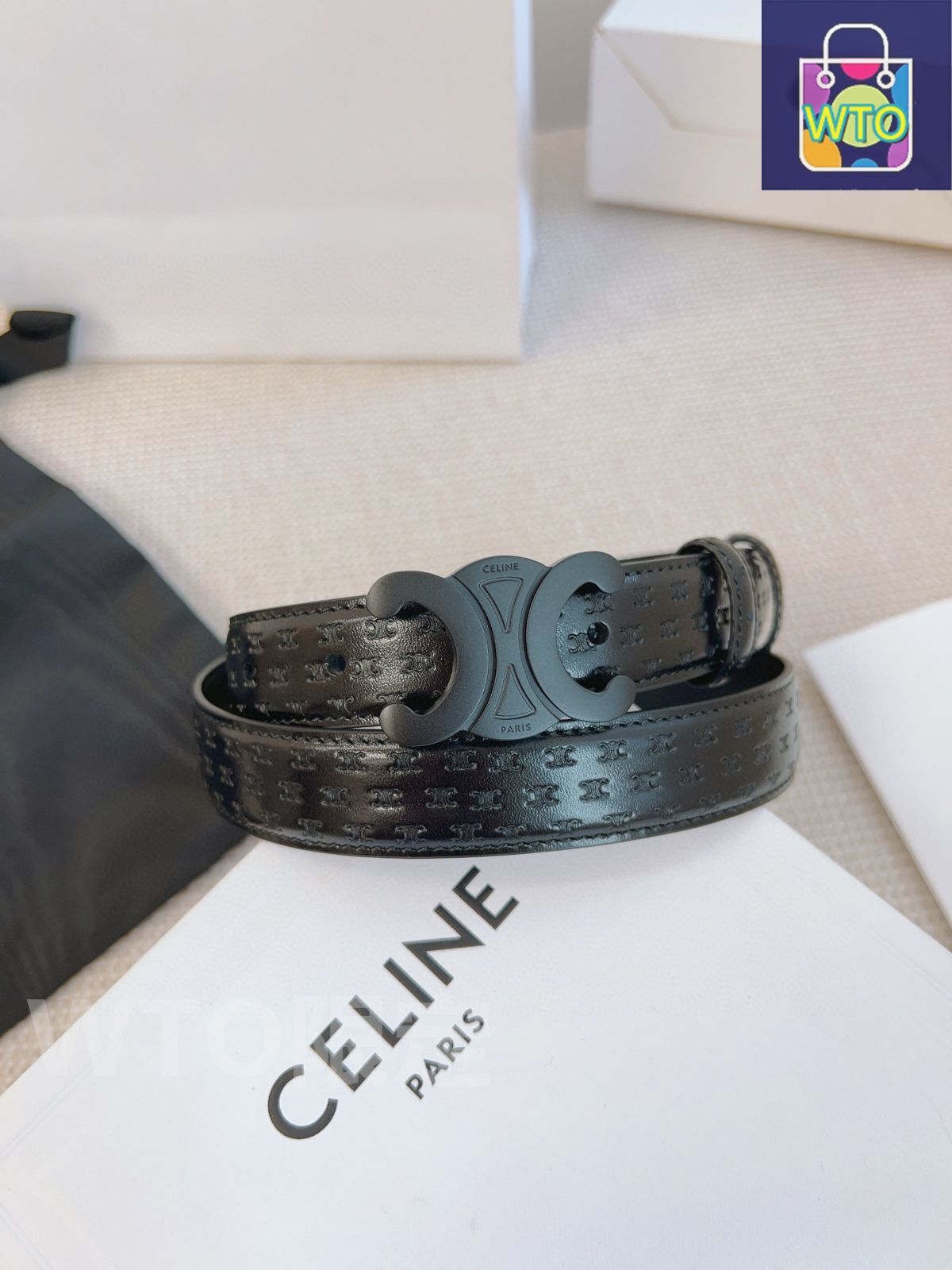 【24時間配送】100cm CELINE オリジナルレザーベルト 今日特価】CELINE オリジナルレザーベルト - メルカリ