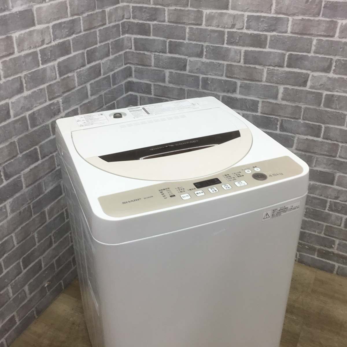 シャープ 4.5kg洗濯機 2015年製 ES-GE45R【モノ市場東浦店】41