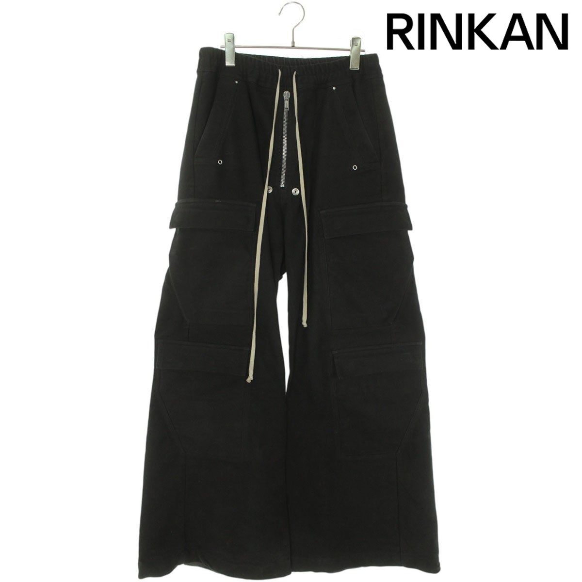 リックオウエンス 23AW RU02C7339-TB カーゴベラロングパンツ メンズ 46