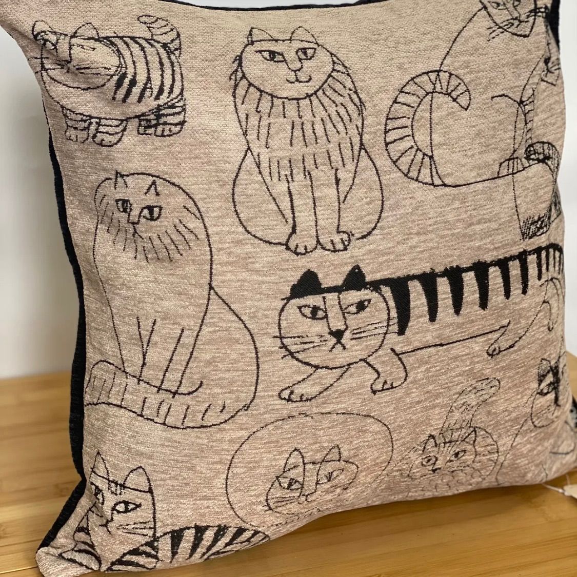 LISA LARSON リサ・ラーソン スケッチキャットカバー クッション
