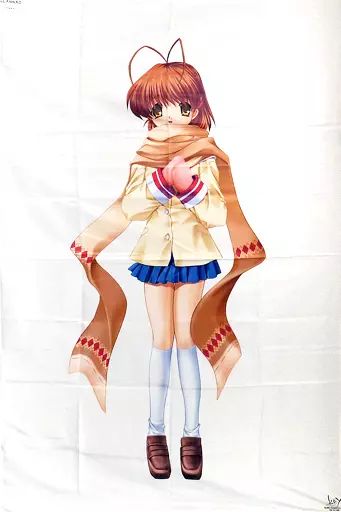 中古】抱き枕カバー・シーツ(キャラクター) 古河渚 渚の等身大ベッド