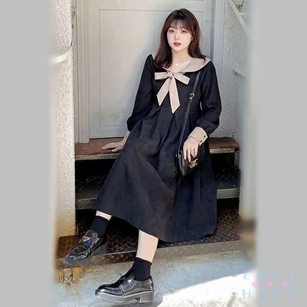 レトロワンピース 女子ワンピ