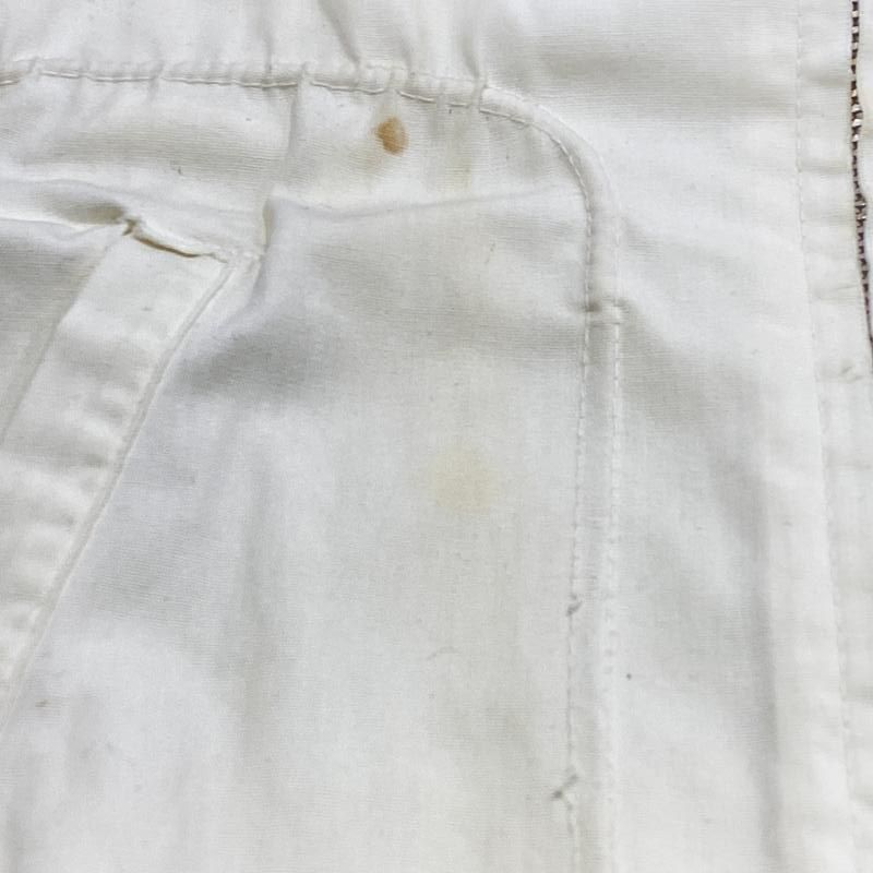 Dan River 50s ドリズラージャケット ホワイト size M相当 ※ジップ