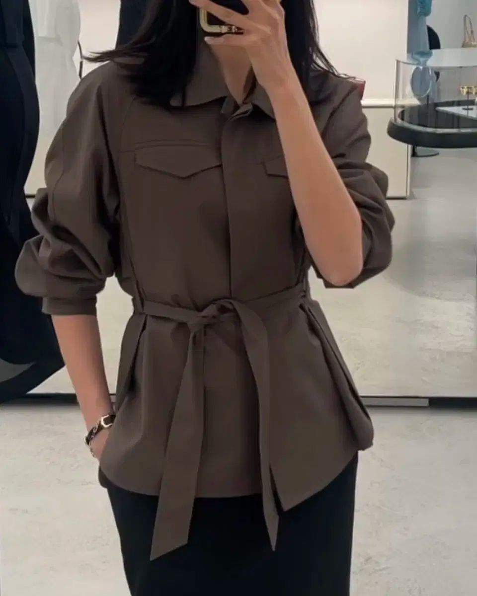 ジャケット ダークオリーブ