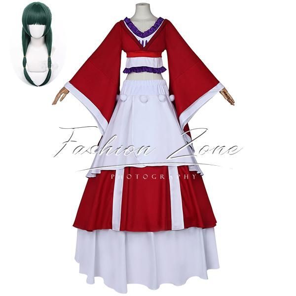 ◆薬屋のひとりごと 風 マオマオ 猫猫 月下舞踊赤服 コスプレ衣装 ウィッグ cosplay ハロウィン 演出服 変装