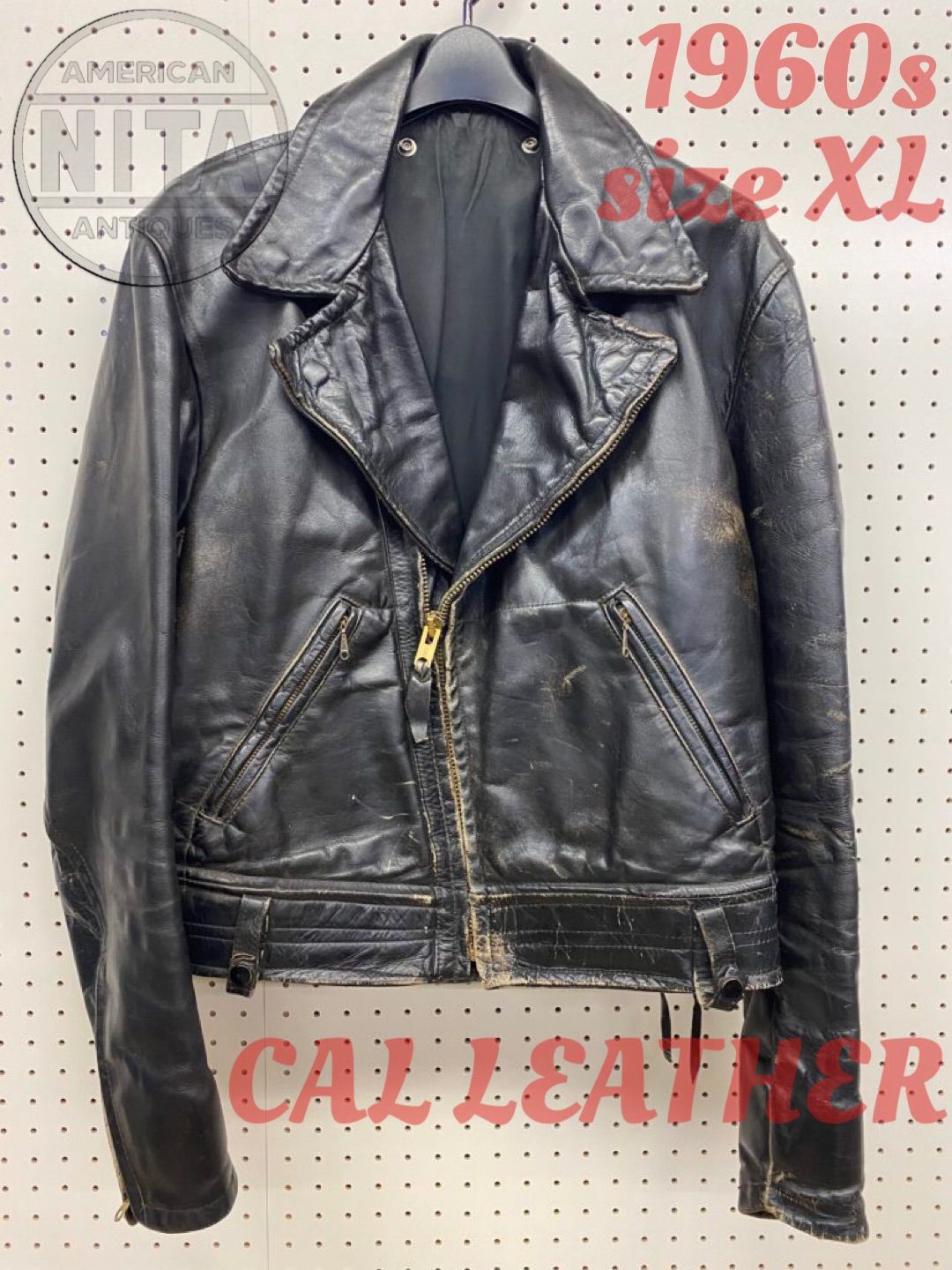 1960s CAL LEATHER CHP ライダース 馬革 44～46程 - メルカリ