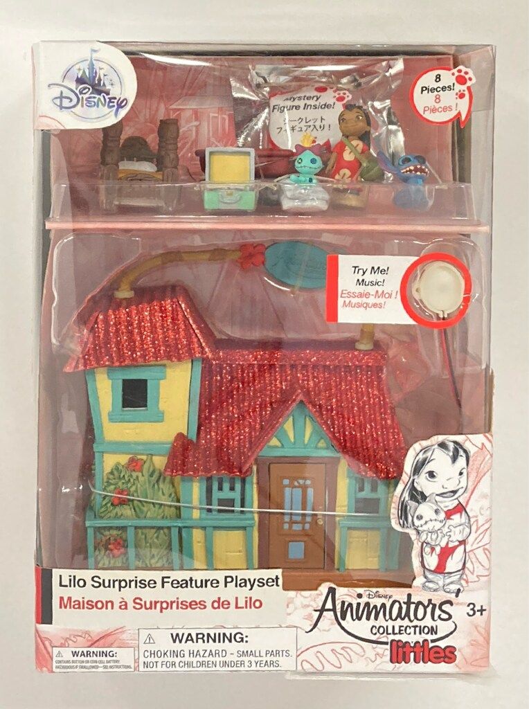 ディズニー Animator's　COLLECTION　Littles リロu0026スティッチ　プレイセット