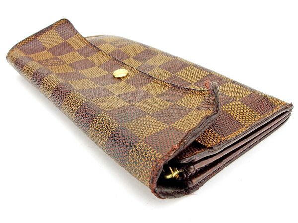 美品‼️LOUIS VUITTON 長財布　ダミエ　エベヌ　ポルトモネクレディ bs2463.jpg