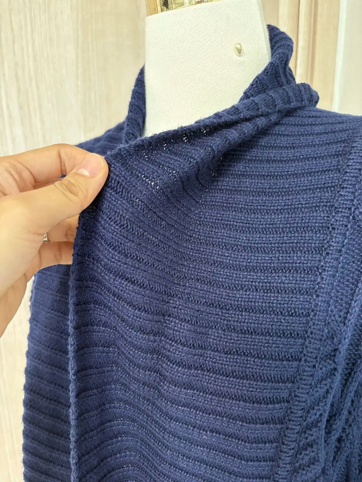 100 ショールカラーカーディガン