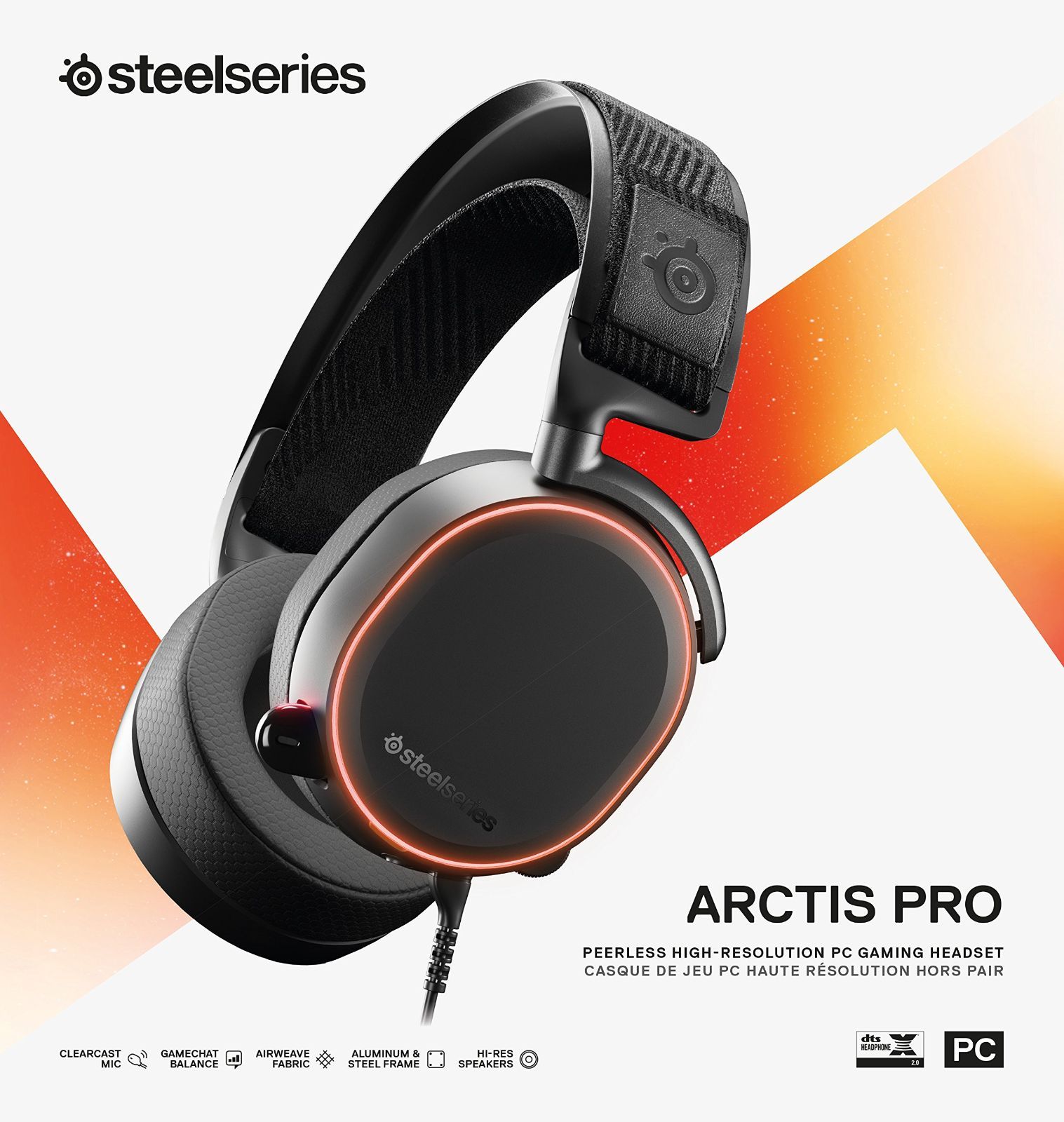 新着商品】61486 SteelSeries Arctis Pro PC用ハイファイ・ゲーミング