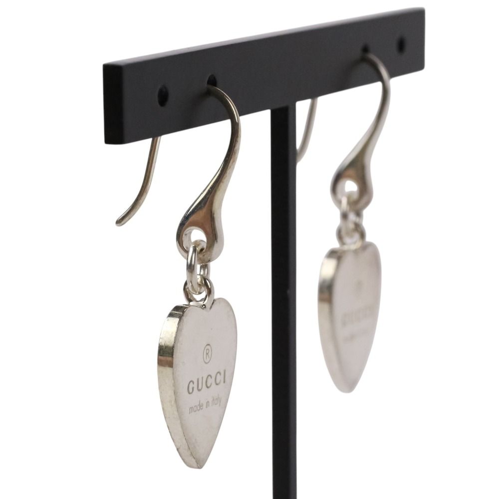GUCCI グッチ ハートピアス シルバー アクセサリー SV925 レディース GUCCI グッチ ハート ピアス SV925 シルバーアクセサリー
