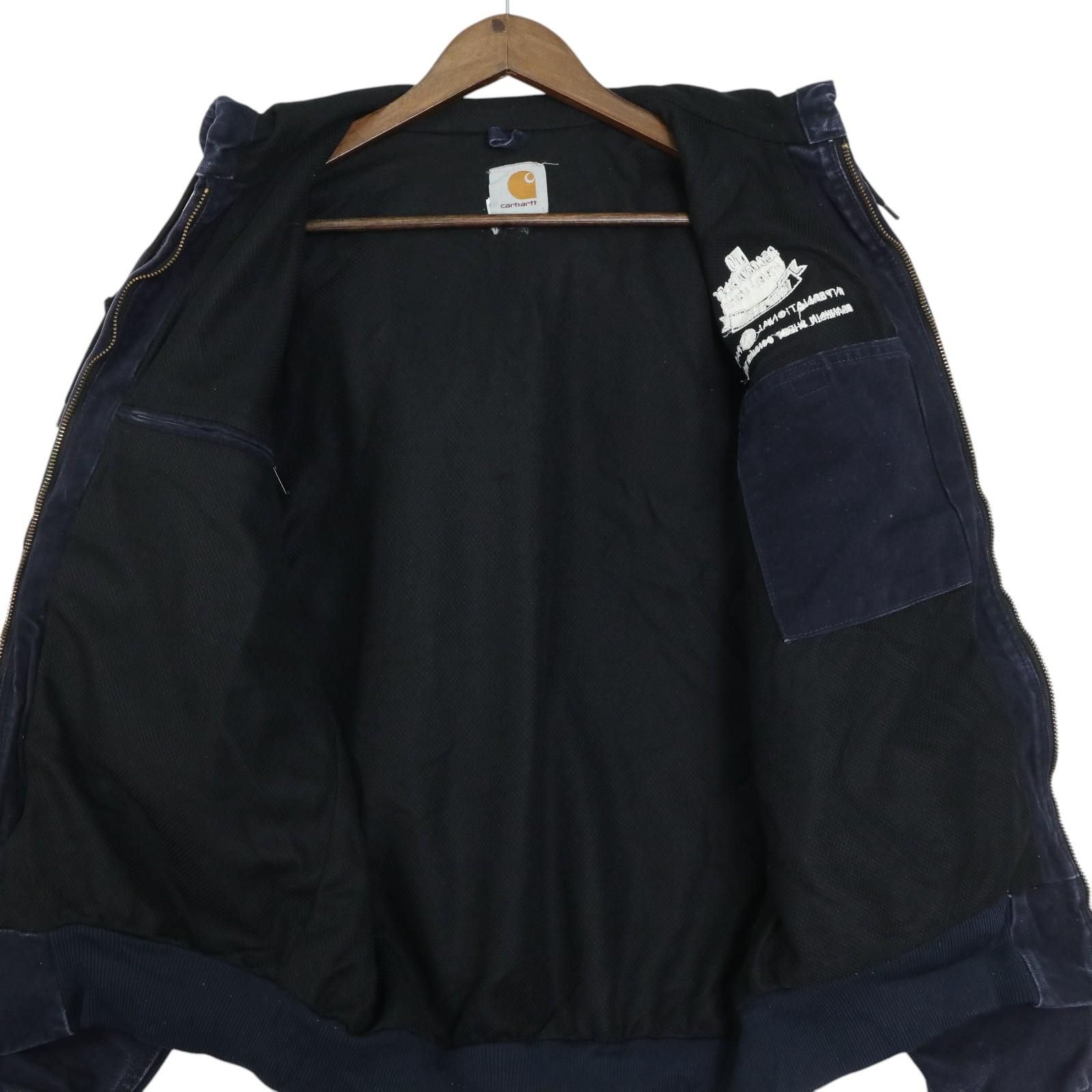 00年代 Carhartt カーハート アクティブジャケット ワーク 企業