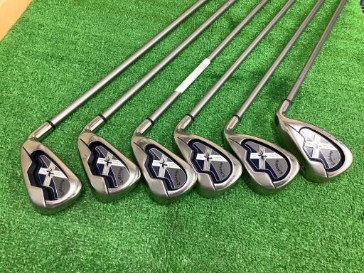 キャロウェイ X 18 6S アイアンセット IR JV X-SERIES 60i フレックスR メンズ 男性用 右利き 右用 Cランク ゴルフクラブ